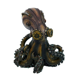 Steampunk Octopus Figurine | Steampunk Figurines | Wiccan Center