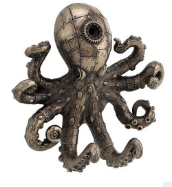 Steampunk Octopus Wall Hook | Steampunk Housewares | Wiccan Center