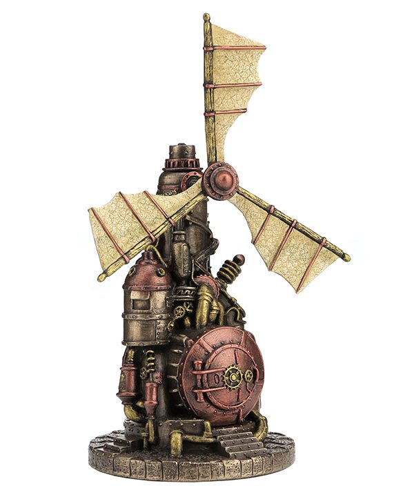 Steampunk Windmill Trinket Box