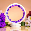 Stress Less, Sleep More – Amethyst Healing Lamp | Night Light | Wiccan Center