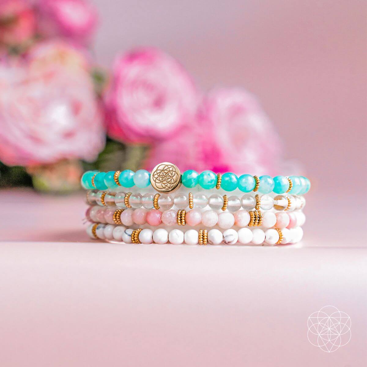 Stress Reliever Bracelet Pack of 4 | Jewelry Set | Wiccan Center