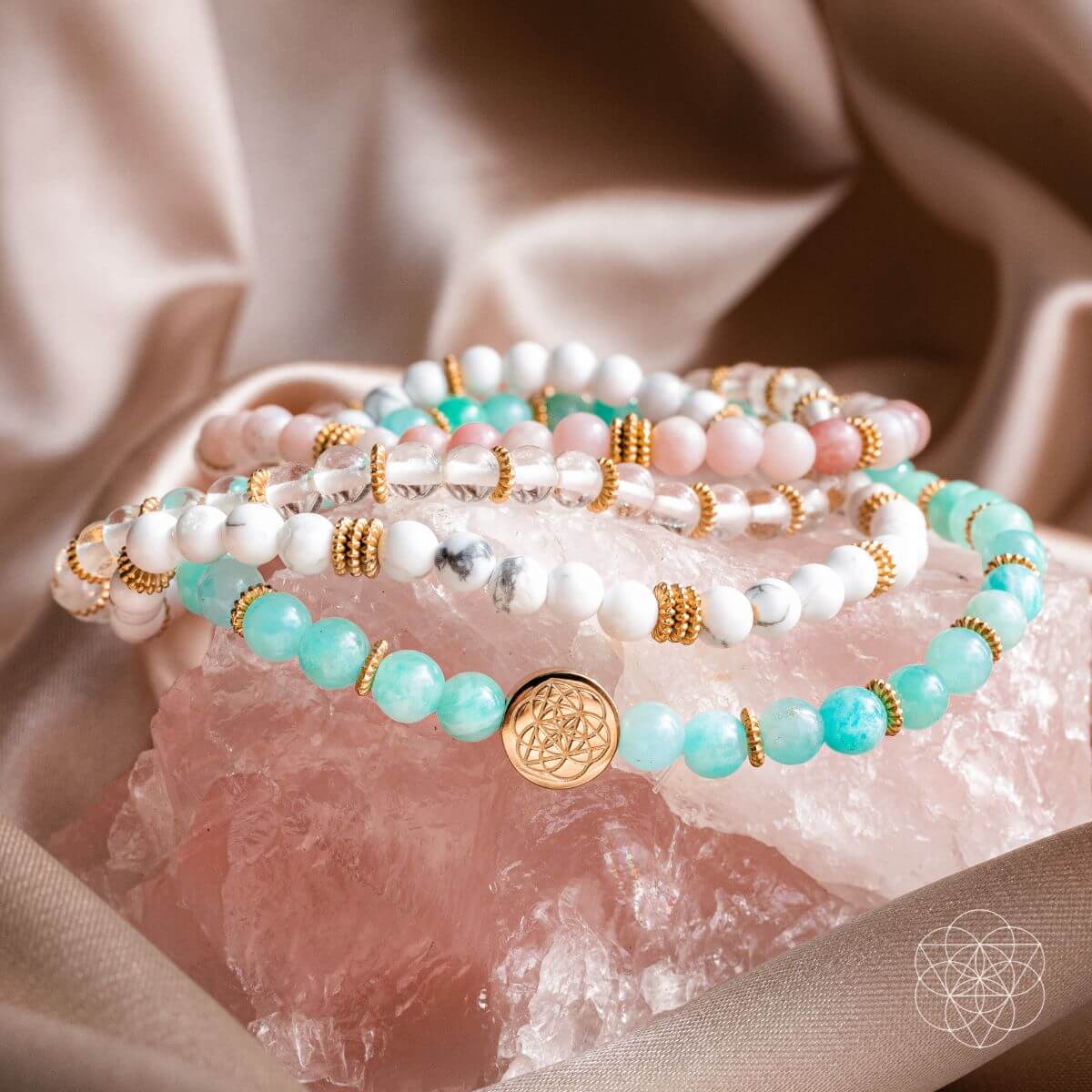 Stress Reliever Bracelet Pack of 4 | Jewelry Set | Wiccan Center