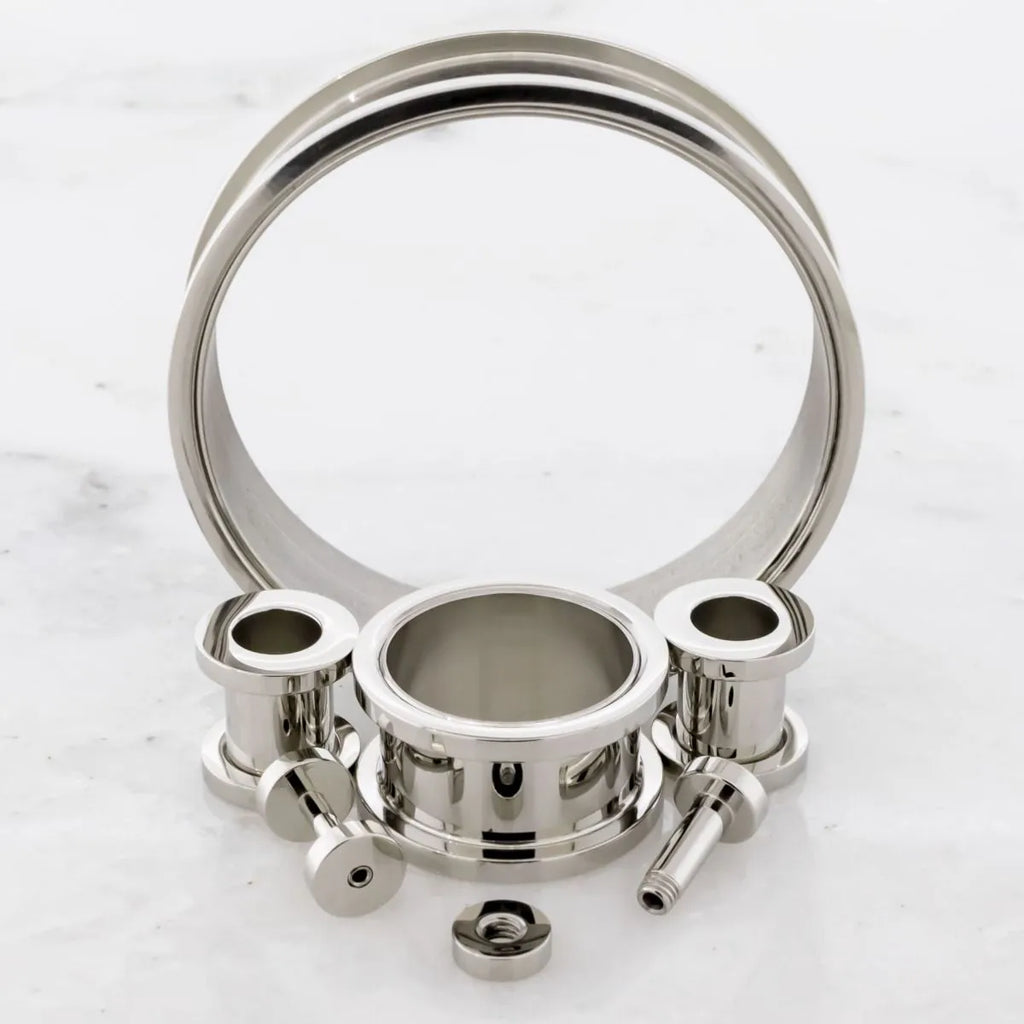 Steel Externally Threaded Tunnels | Body Jewelry | Wiccan Center