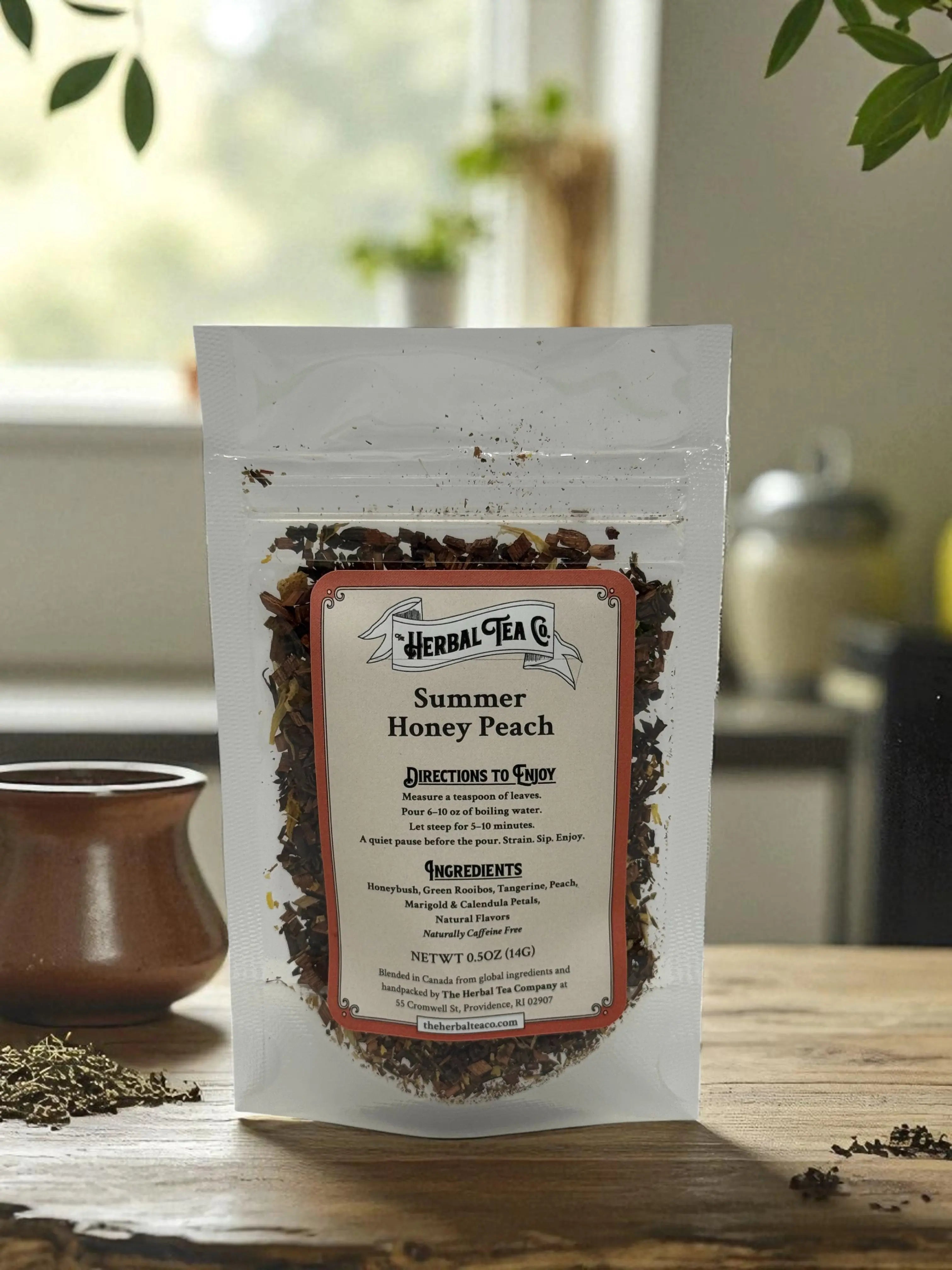 Summer Honey Peach Herbal Tea | Tea | Wiccan Center