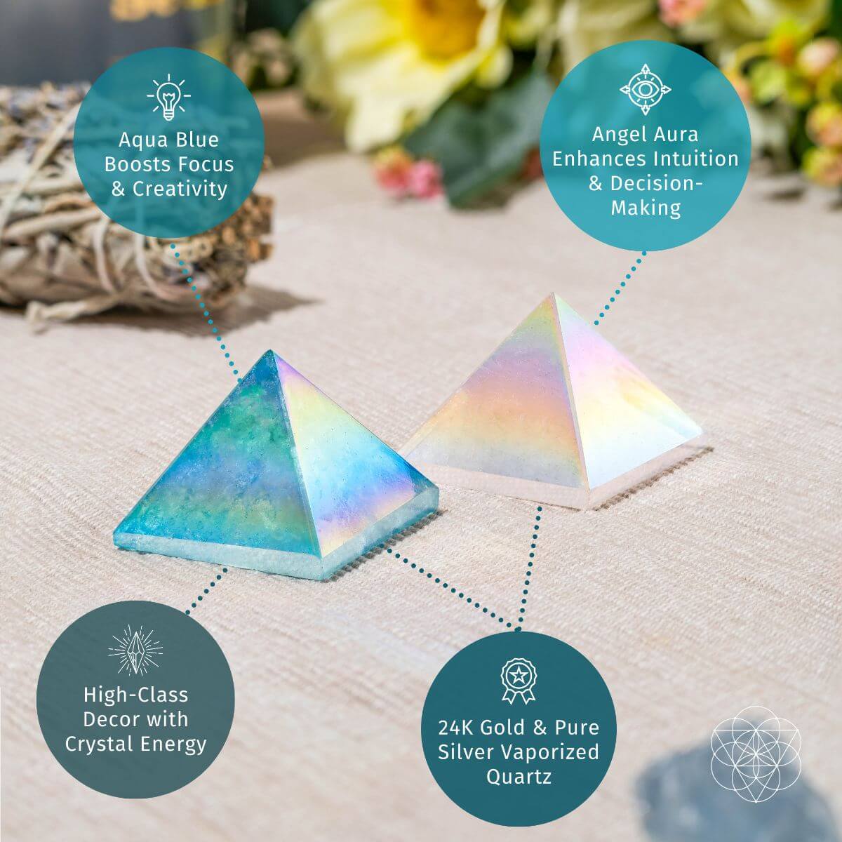 Summon My Power - Pyramids of Inner Fire | Crystal Heart | Wiccan Center