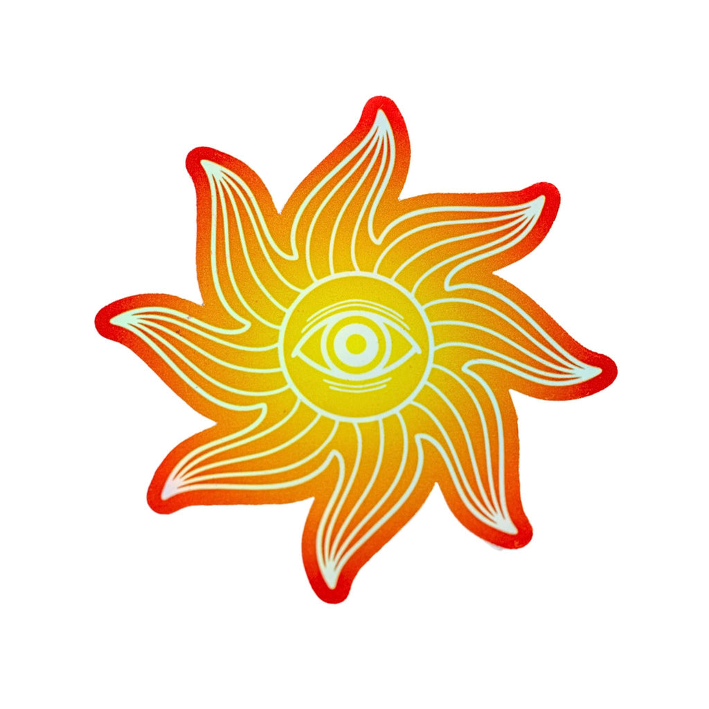 Sunburst Holographic Sticker | | Wiccan Center