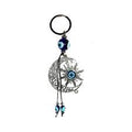 Sun & Moon Evil Eye Keychain | Keychains | Wiccan Center