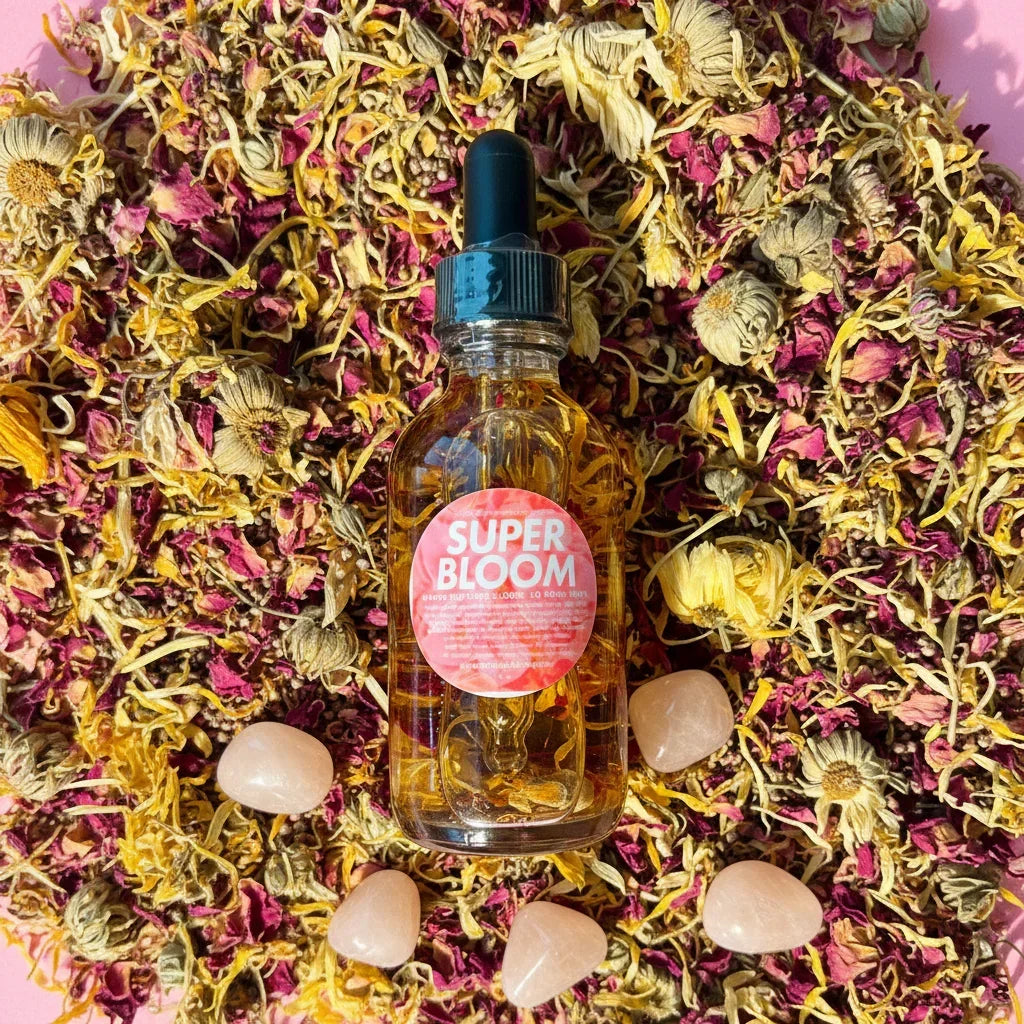 Super Bloom Crystal Infused Bath & Body Oil