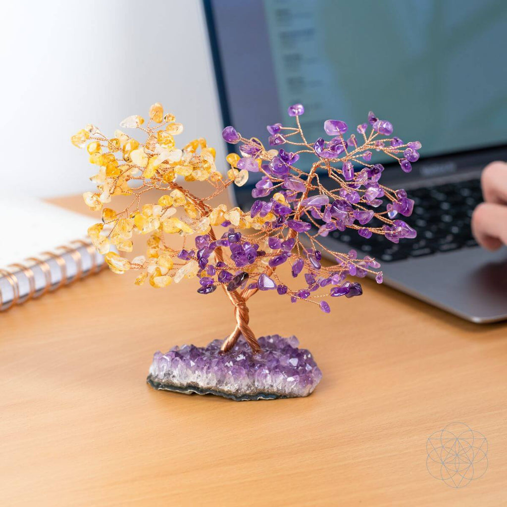 Supreme Abundance: Tree of Everlasting Fortune | Crystal Tree | Wiccan Center