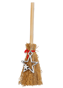 Sweep Away Self-Doubt Witch's Broom | Altar Tools | Wiccan Center