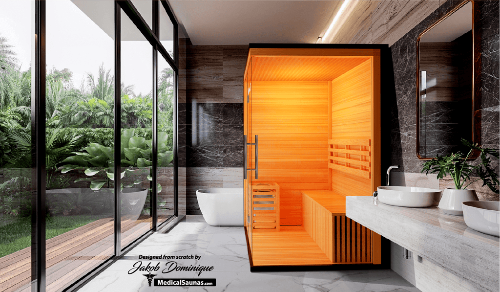3 Person Home Steam Sauna | Traditional 7™ | Saunas | Wiccan Center