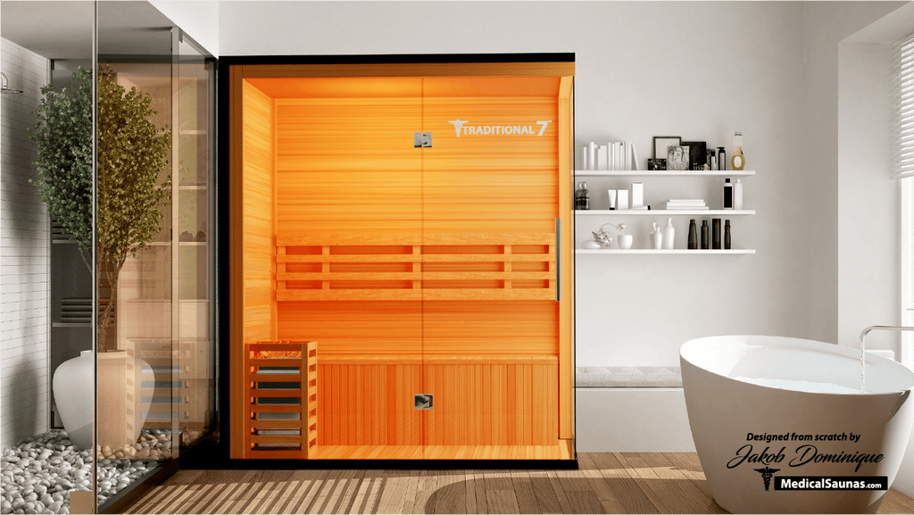 3 Person Home Steam Sauna | Traditional 7™ | Saunas | Wiccan Center