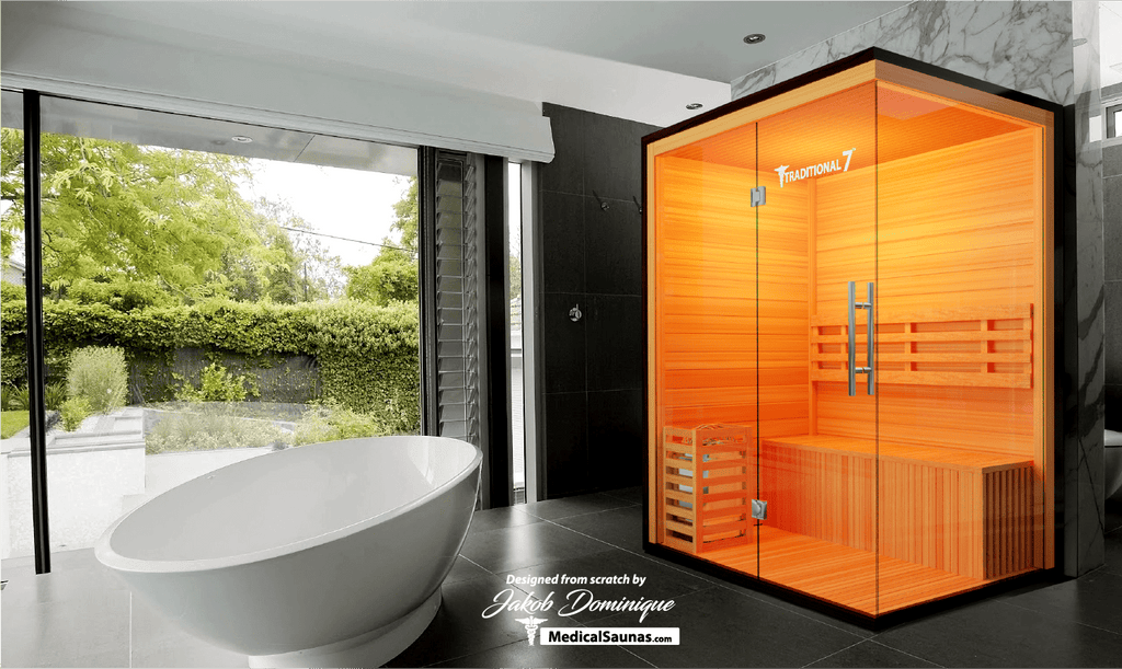 3 Person Home Steam Sauna | Traditional 7™ | Saunas | Wiccan Center