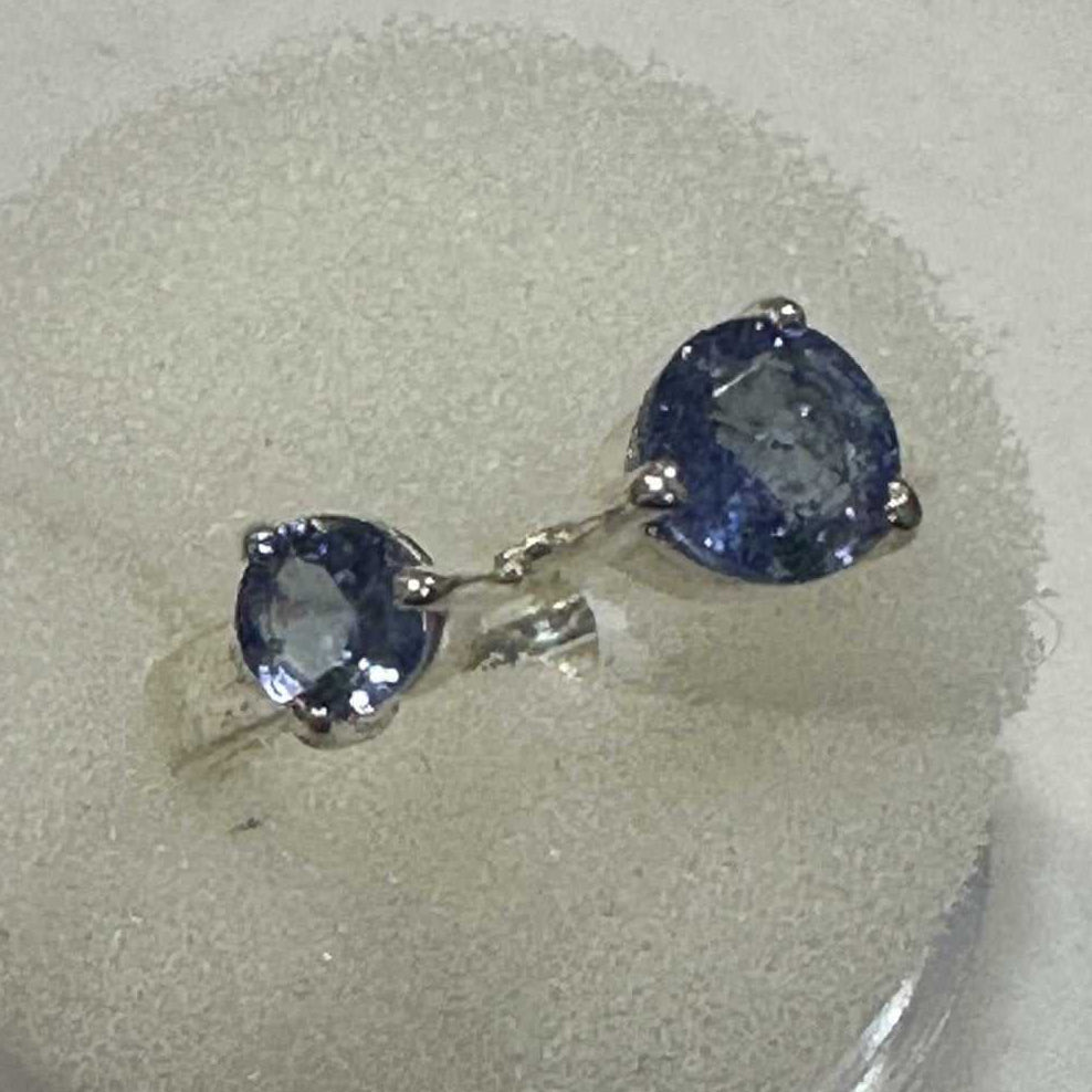 Tanzanite Ring "Twin Spark" | Rings | Wiccan Center