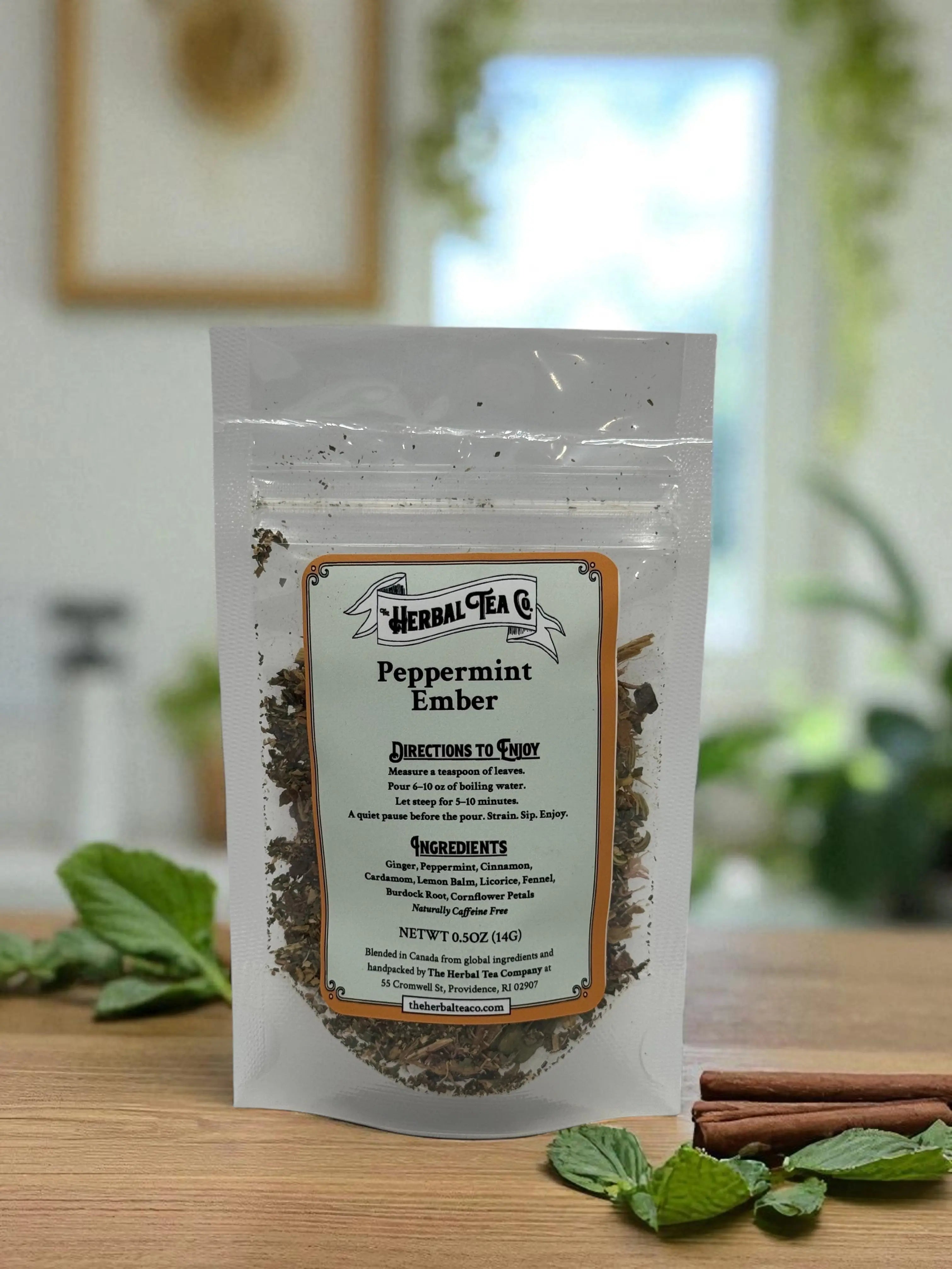 Peppermint Ember Herbal Tea | Tea | Wiccan Center