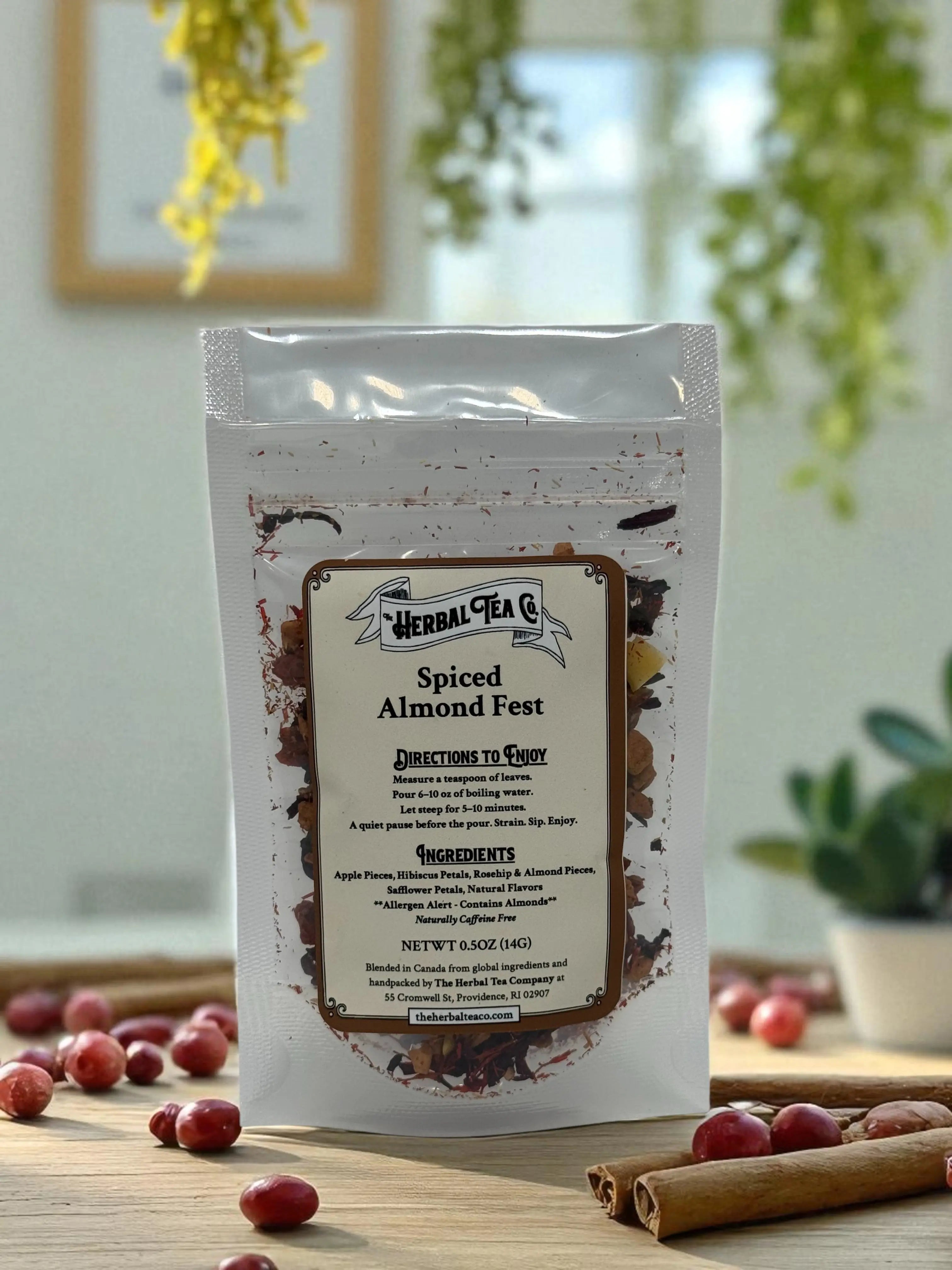 Spiced Almond Fest Herbal Tea | Tea | Wiccan Center