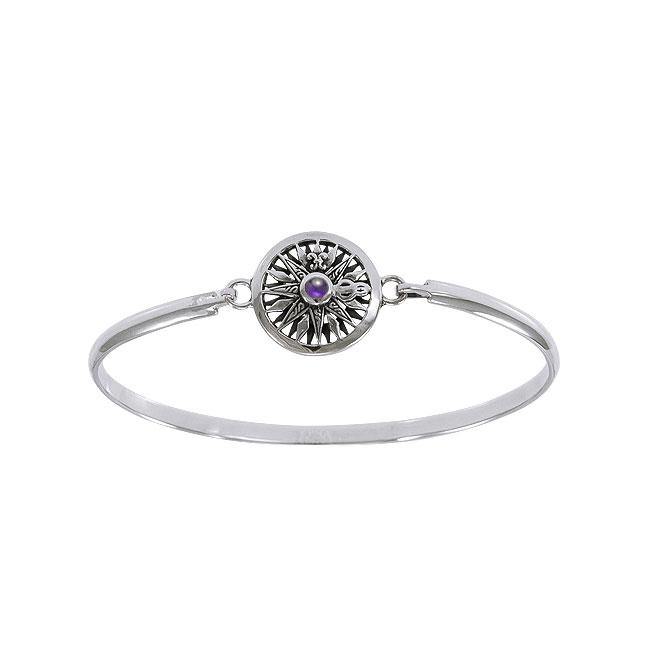 Celtic Knots Compass Bangle TBA163 | Bangle | Wiccan Center