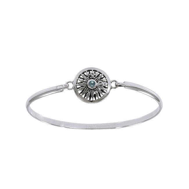 Celtic Knots Compass Bangle TBA163 | Bangle | Wiccan Center