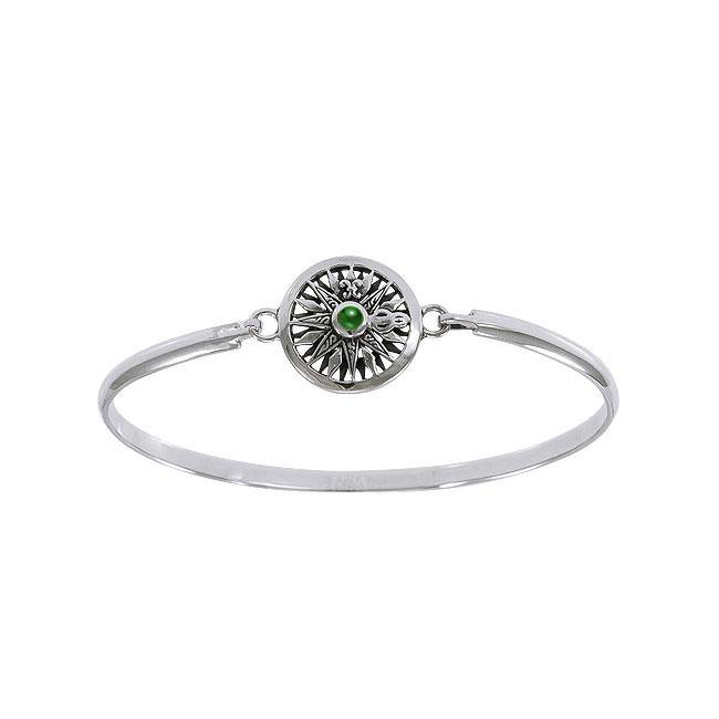 Celtic Knots Compass Bangle TBA163 | Bangle | Wiccan Center
