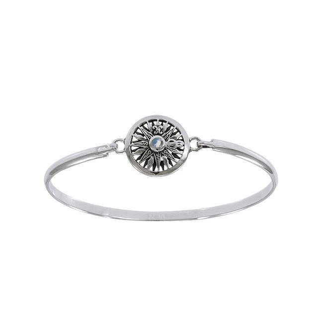 Celtic Knots Compass Bangle TBA163 | Bangle | Wiccan Center