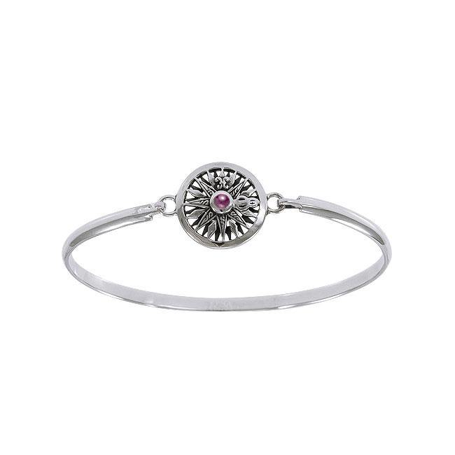 Celtic Knots Compass Bangle TBA163 | Bangle | Wiccan Center
