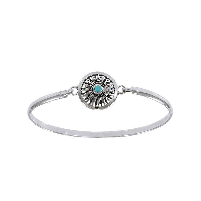 Celtic Knots Compass Bangle TBA163 | Bangle | Wiccan Center