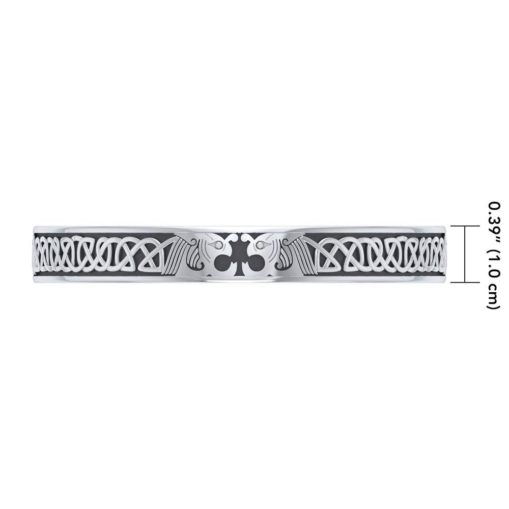 Celtic Knot Dragon Bracelet With Intricate Interlaced Knots And Dragon Motifs Model TBG060 Unisex Jewelry
