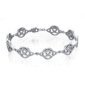 Celtic Trinity Knot Sterling Silver Bracelet TBG083