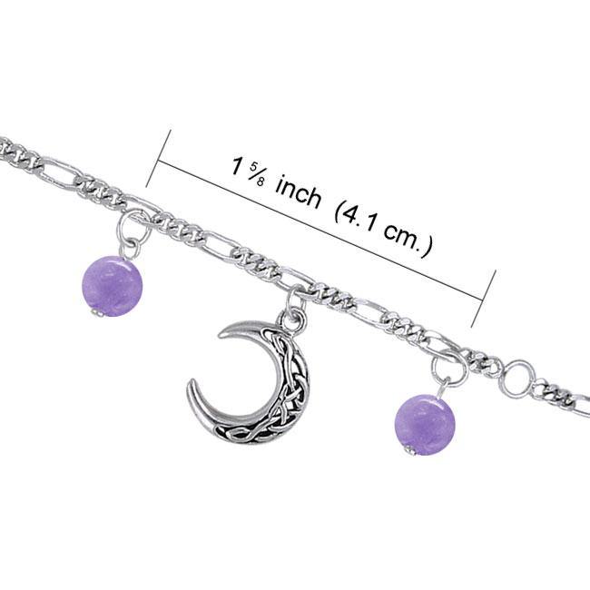 Celtic Moon Sterling Silver Bracelet TBL040