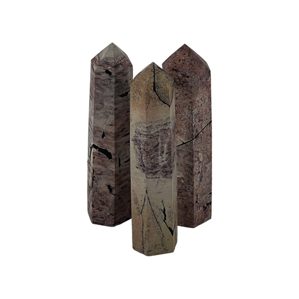 Terra Jasper Crystal Tower