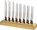16 Vibrational Harmony Tuning Fork Set | Standard Tuning Fork Set | Wiccan Center