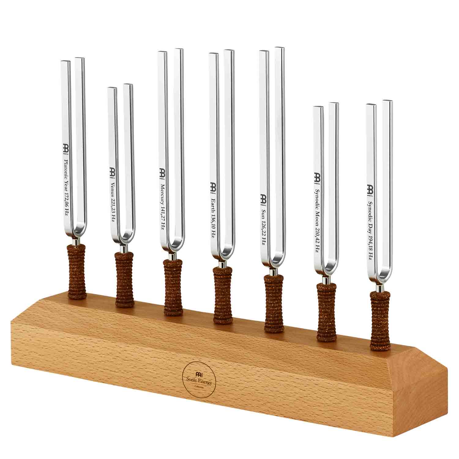 7 Chakra Healing Tuning Fork Set | Standard Tuning Fork Set | Wiccan Center