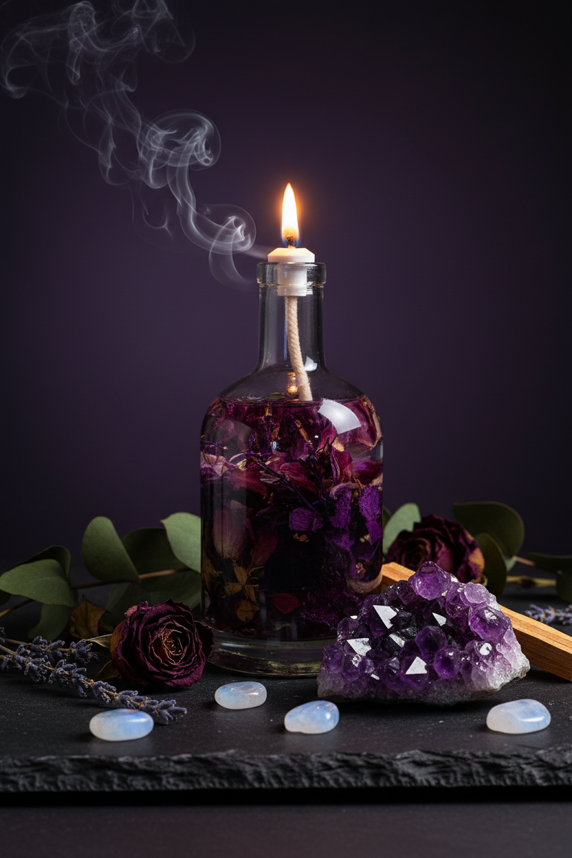 The Amethyst Oracle - Portrait