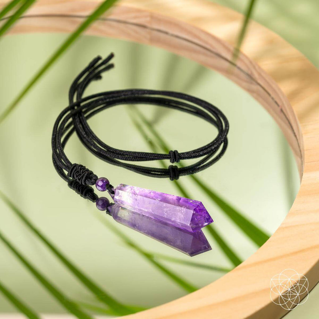 The Amethyst Talisman of Daily Stress Relief | Pendant Necklaces | Wiccan Center