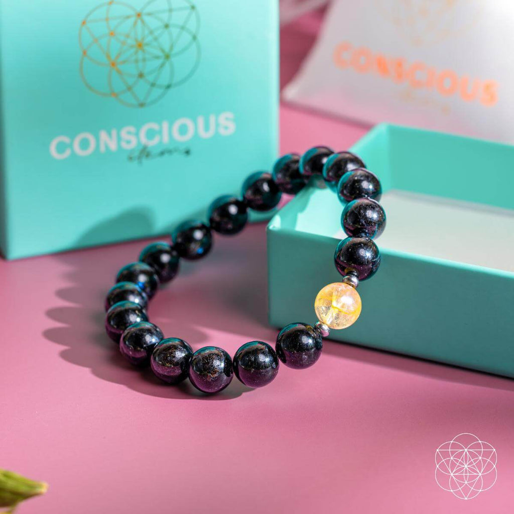The Arfvedsonite Deep Healing Bracelet | Bracelet | Wiccan Center
