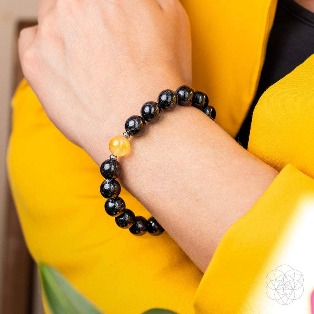 The Arfvedsonite Deep Healing Bracelet | Bracelet | Wiccan Center