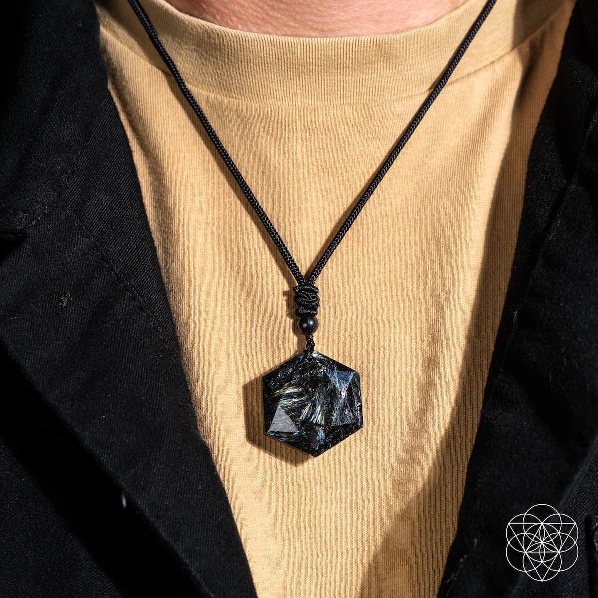 The Arfvedsonite Deep Healing Pendant | Necklace | Wiccan Center