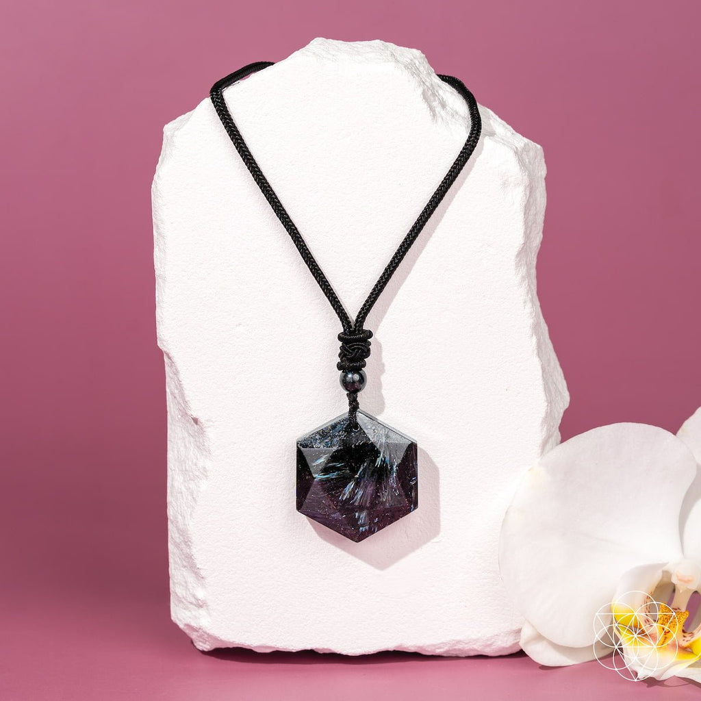 The Arfvedsonite Deep Healing Pendant | Necklace | Wiccan Center