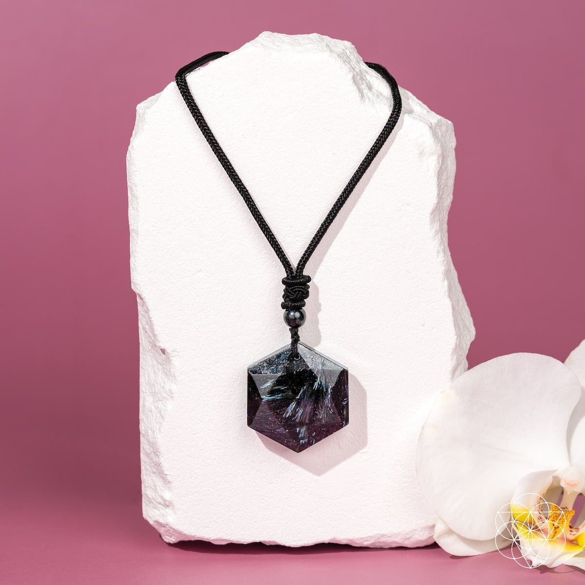 The Arfvedsonite Deep Healing Pendant | Necklace | Wiccan Center