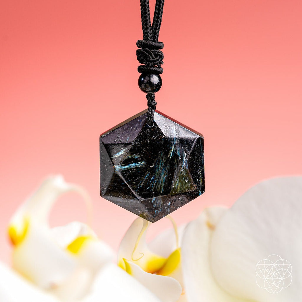 The Arfvedsonite Deep Healing Pendant | Necklace | Wiccan Center