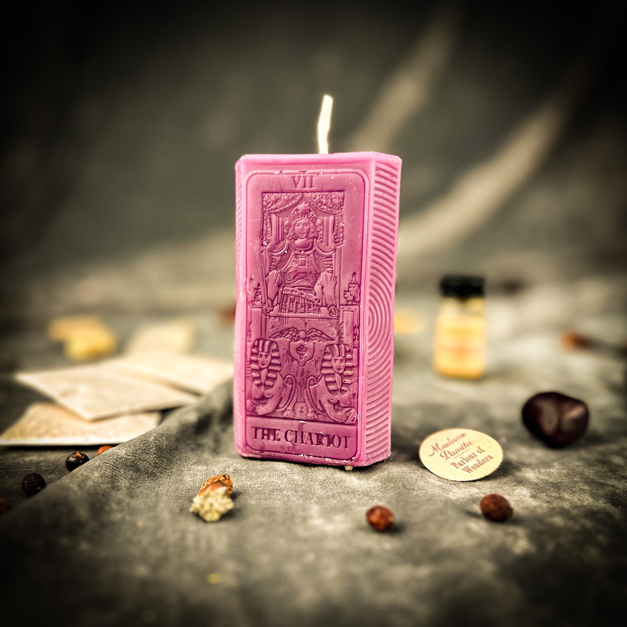 The Chariot Candle Spell Kit - Victory & Determination Magic | Candle Spell Kit | Wiccan Center