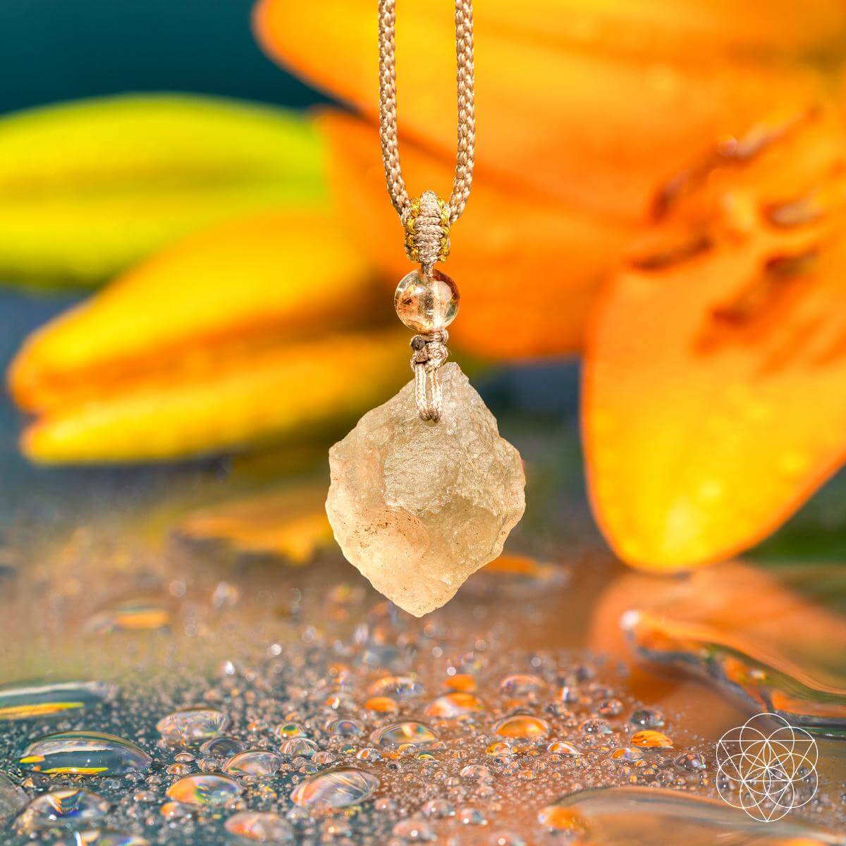The Destiny Relic – Libyan Desert Glass Pendant | Necklace | Wiccan Center