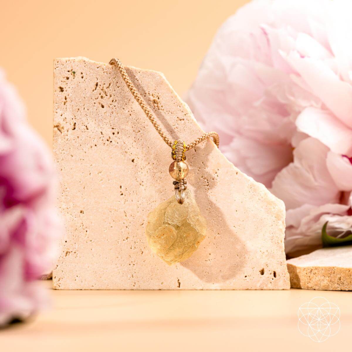 The Destiny Relic – Libyan Desert Glass Pendant | Necklace | Wiccan Center