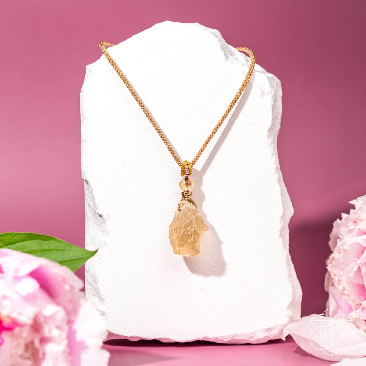 The Destiny Relic – Libyan Desert Glass Pendant | Necklace | Wiccan Center