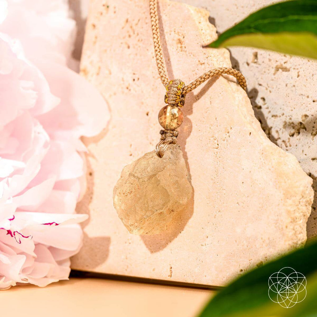 The Destiny Relic – Libyan Desert Glass Pendant | Necklace | Wiccan Center