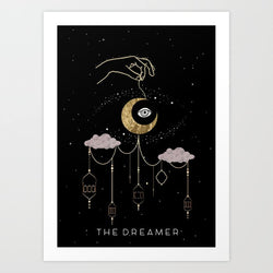 The Dreamer Art Print | Posters, Prints, & Visual Artwork | Wiccan Center