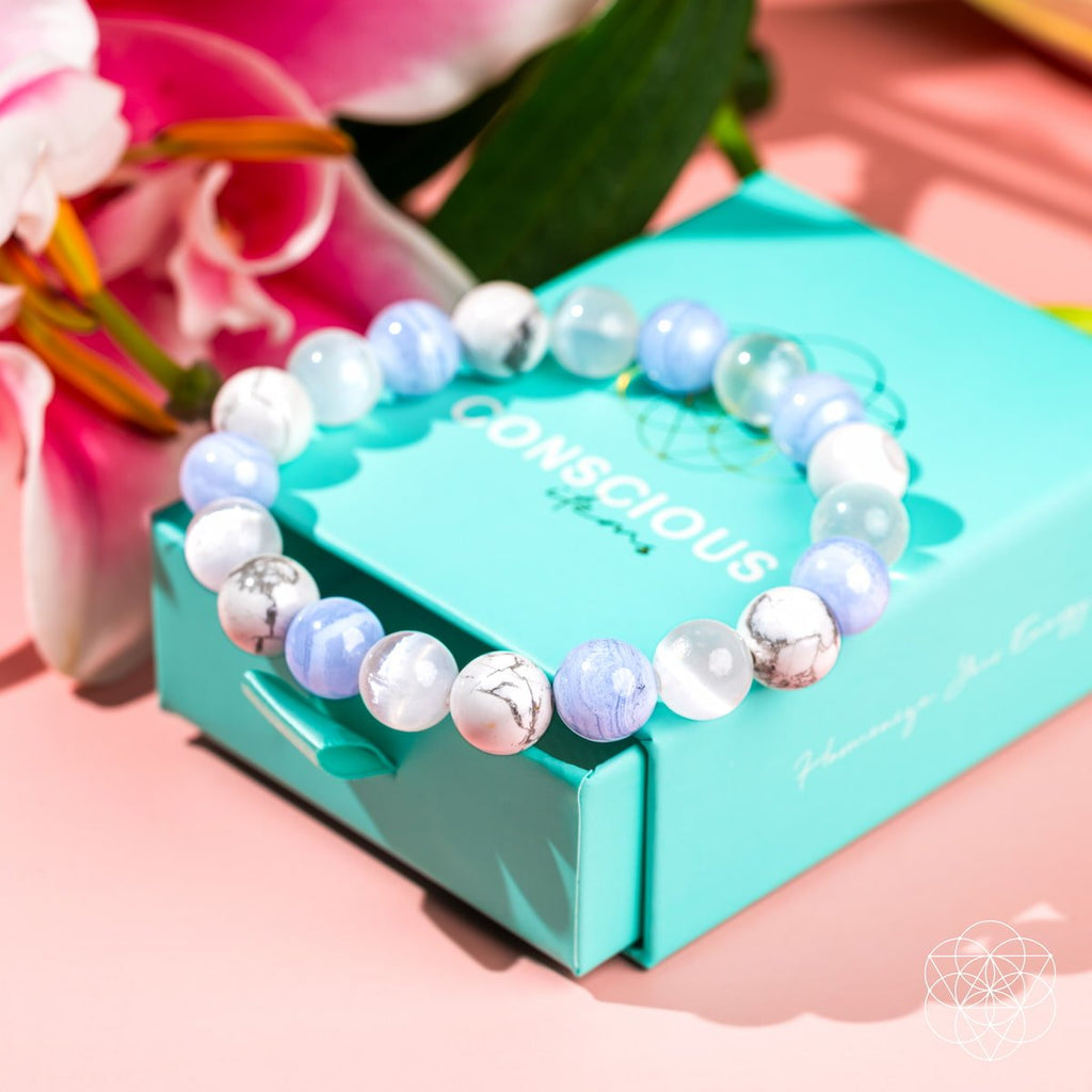The Empath’s Trio - Daily Reset Bracelet | Bracelet | Wiccan Center