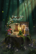 The Fairy Forest Altar - Portrait