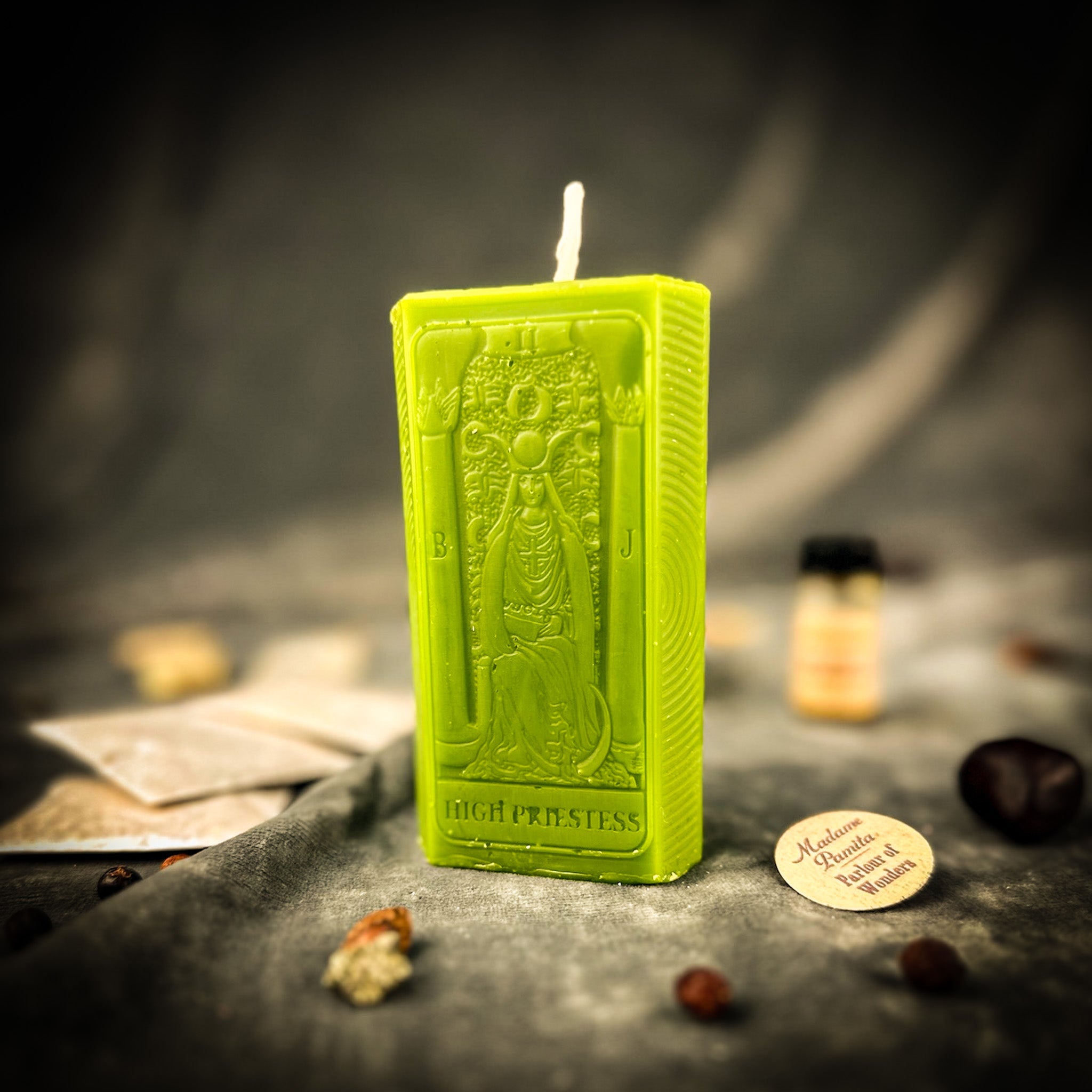 The High Priestess Candle Spell Kit - Intuition & Inner Wisdom Magic | Candle Spell Kit | Wiccan Center