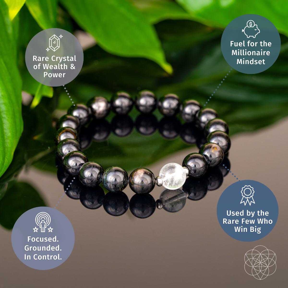 The Hypersthene Millionaire Manifestation Bracelet | Bracelet | Wiccan Center